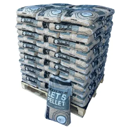 Premium Holzpellets DIN plus A1 - Palette 975 kg